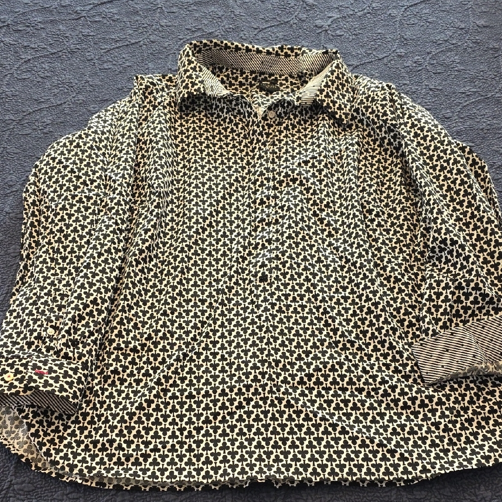 Stylish Black and White Woken's Shirt